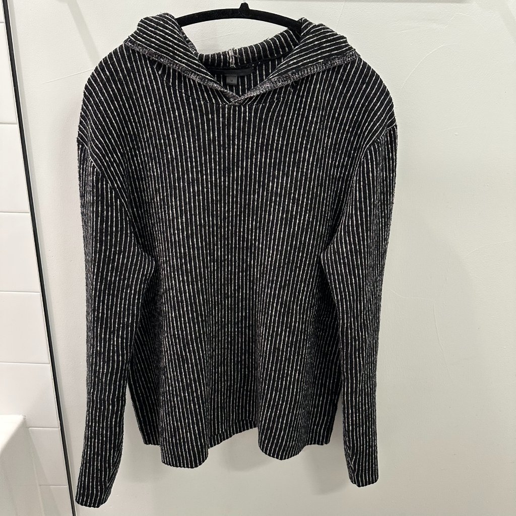 John Varvatos Textured Hoodie - Size M
